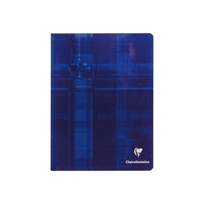 Clairefontaine - Cahier 17 x 22 cm - 96 pages - petits carreaux (5x5 mm) - disponible dans différentes couleurs