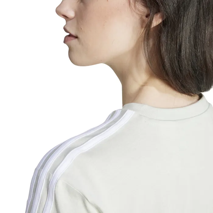 Adidas Essentials 3-Stripes Cropped Shirt Dames