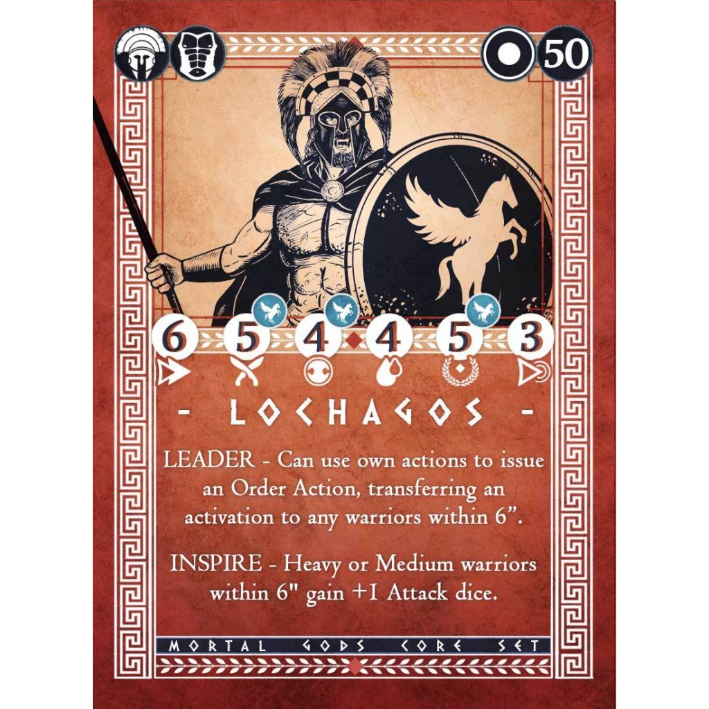 Mortal Gods - Heavy Lochagos 1 (metal)
