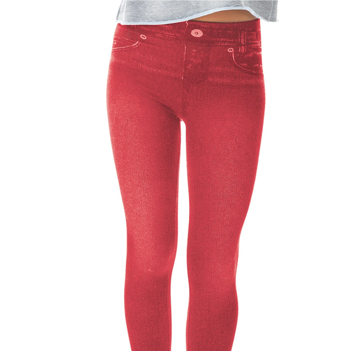 Comfortisse® Jeggings - Leggings 3er Set mit Taschen Summer Shaper Jeggings