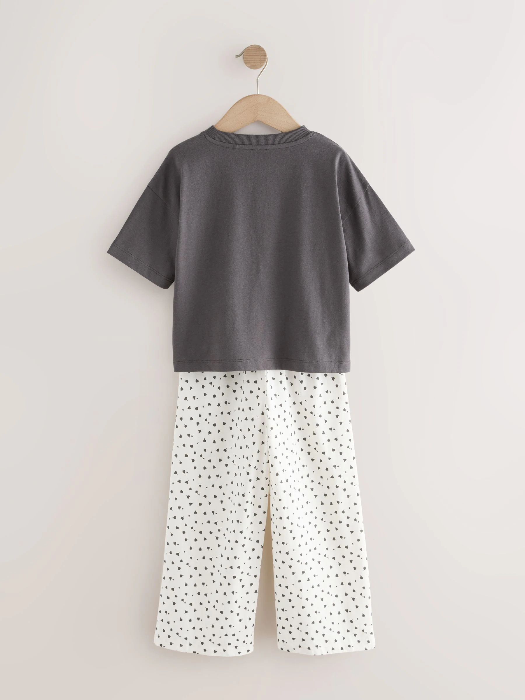 Monochrome print - Wide Leg Pyjamas 3 Pack (3-16yrs)