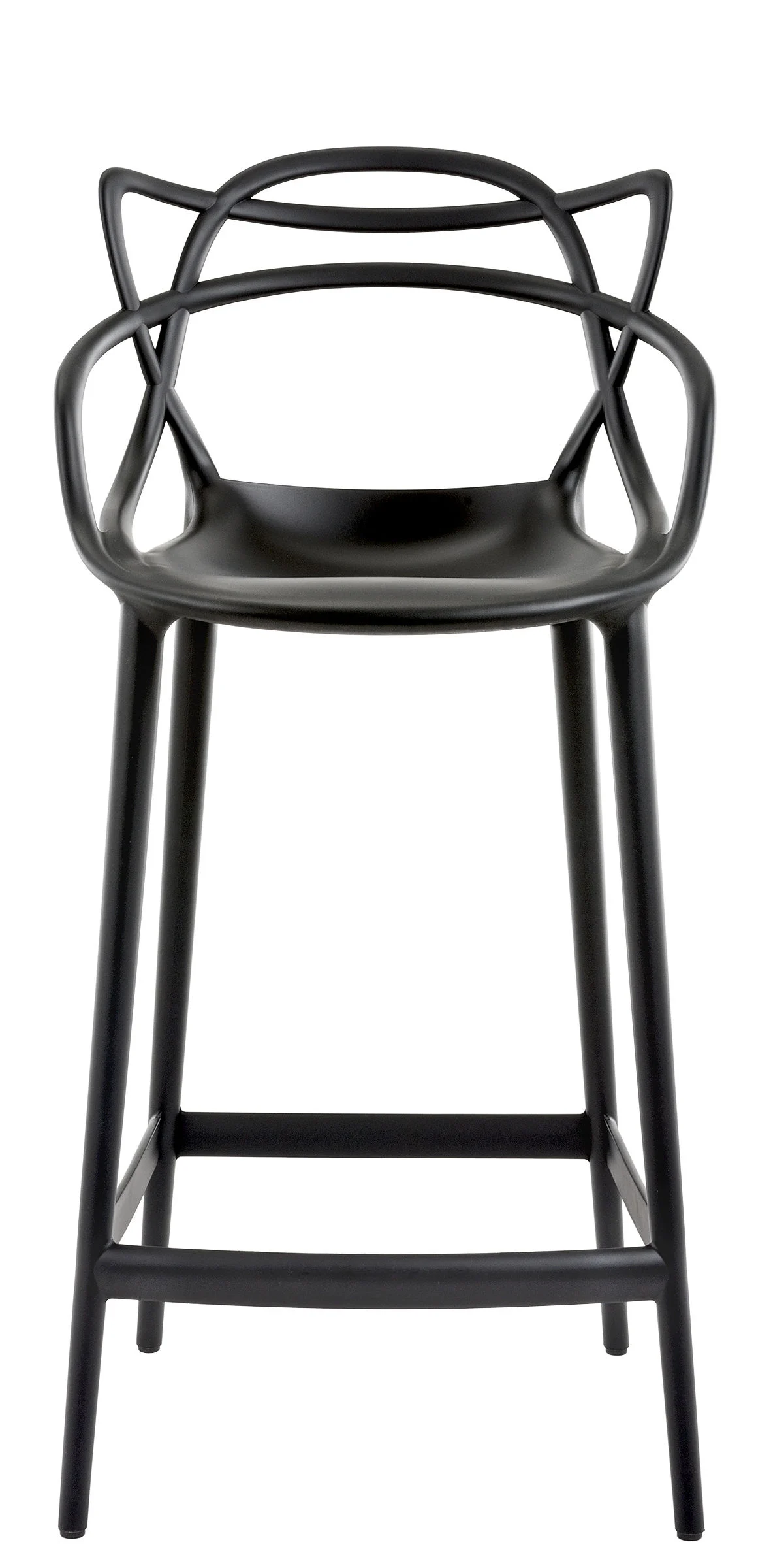 MASTERS - Chaise de bar | Noir