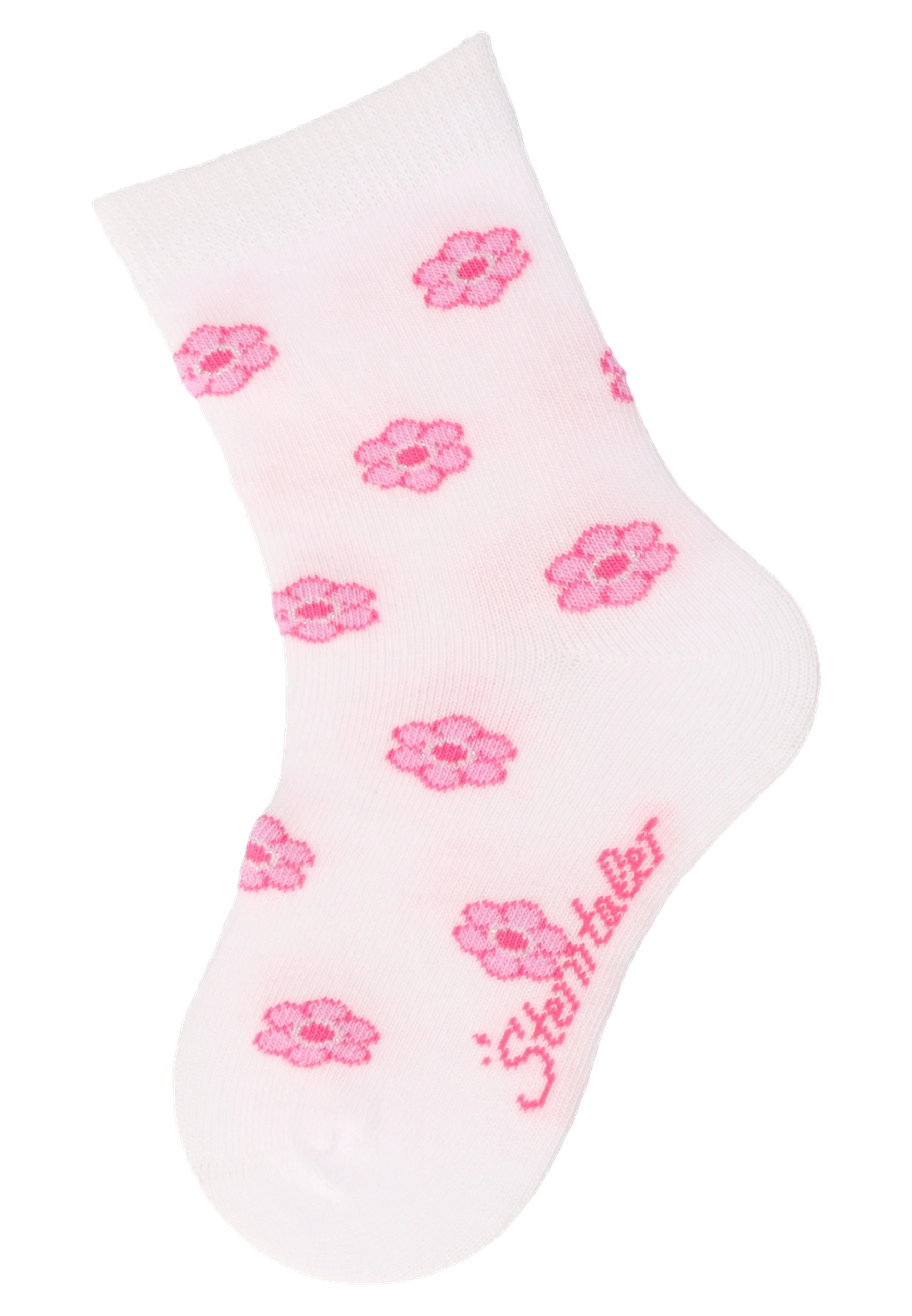Socken ERDBEEREN 4er Pack in rosa