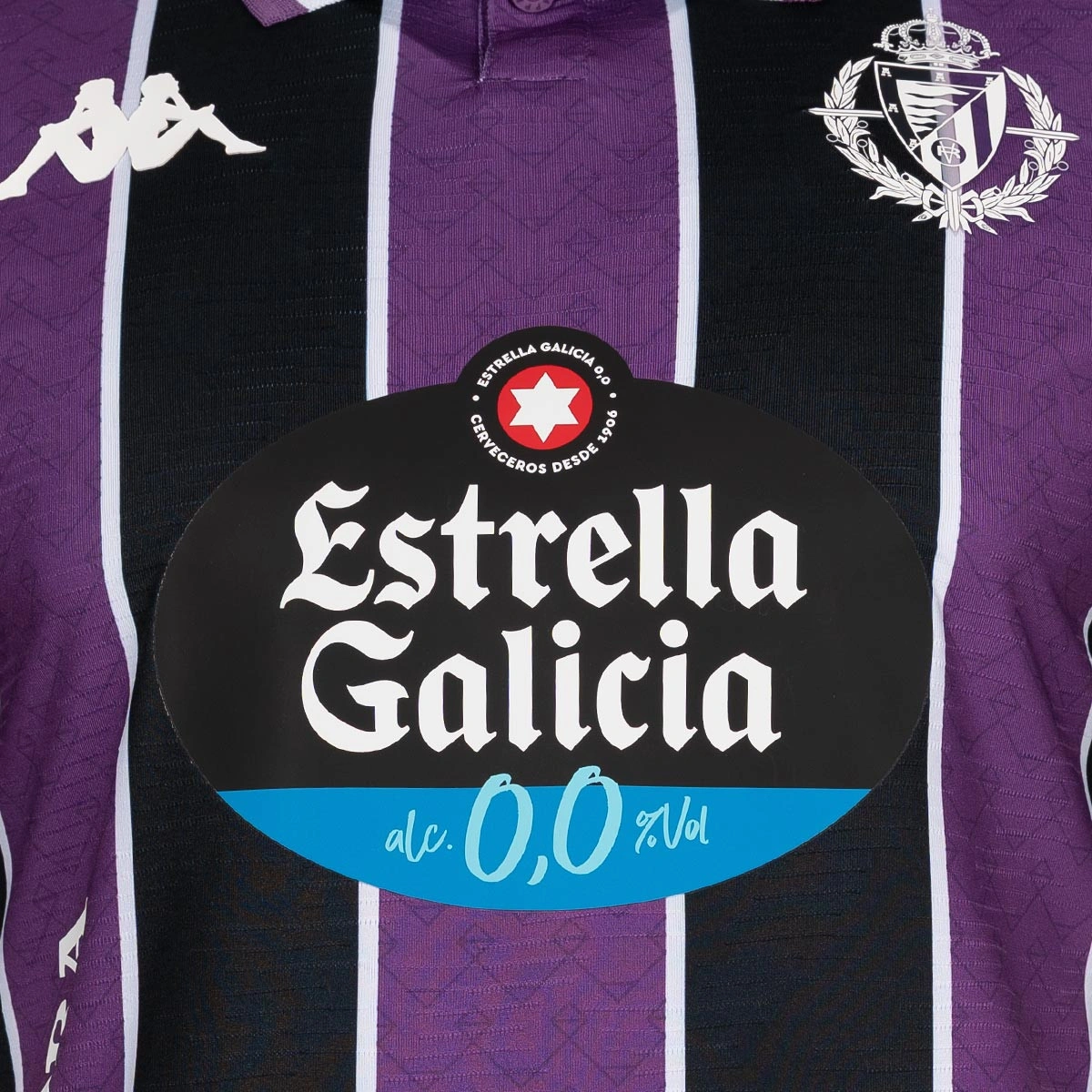 Camisola Kappa Real Valladolid Segundo Equipamento Authentic 2025-2026