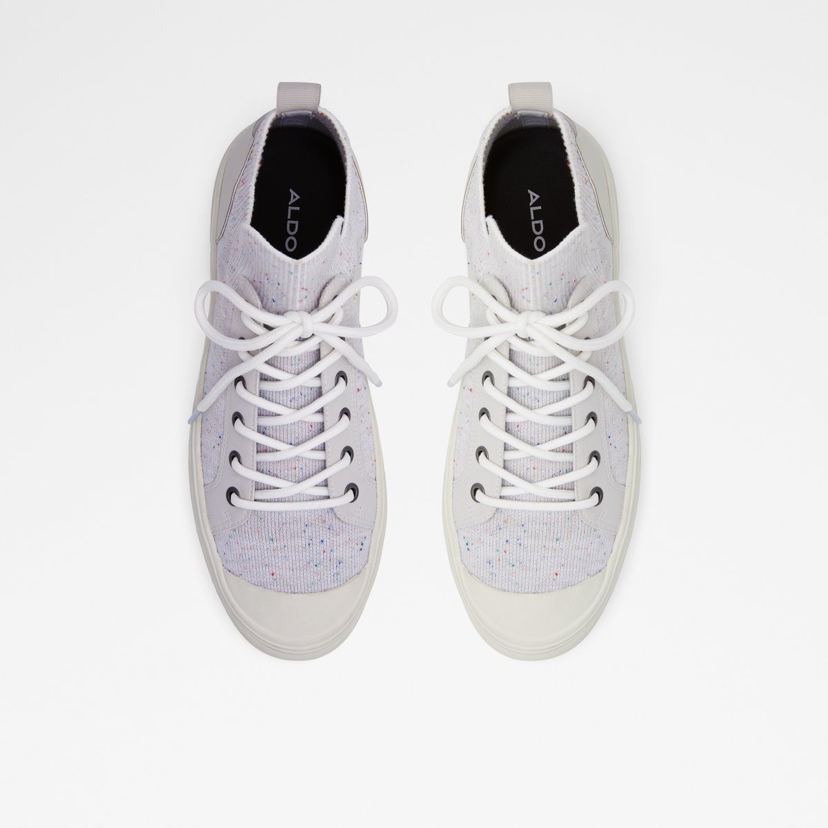 Crochito White Men High top