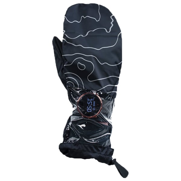 Gant running OXSITIS SUR GANTS-MOUFLES NOIR