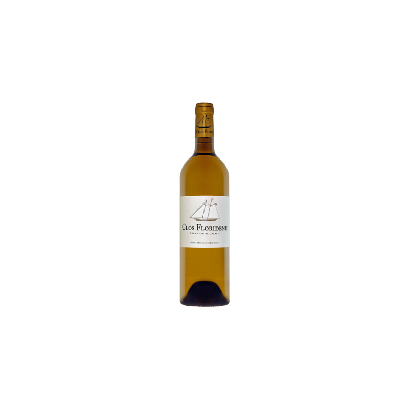 CLOS FLORIDENE Blanc 2018 - Graves Blanc - par Caisse bois de 6 bouteilles 75 cl