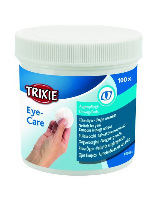 Trixie Verzorgingspads Voor De Ogen - Oogverzorgingsmiddel - 100 stuks