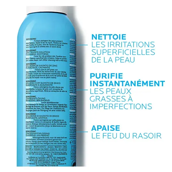 Spray calmante Serozinc da La Roche-Posay, 150ml