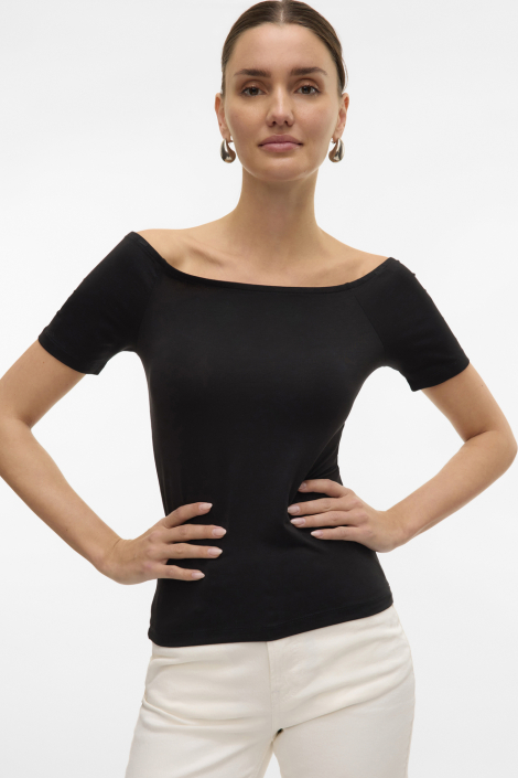 Vero Moda zwarte dames t-shirt