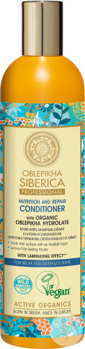 Natura Siberica Oblepikha Après-Shampoing Cheveux Secs Et Abîmés Flacon 400ml