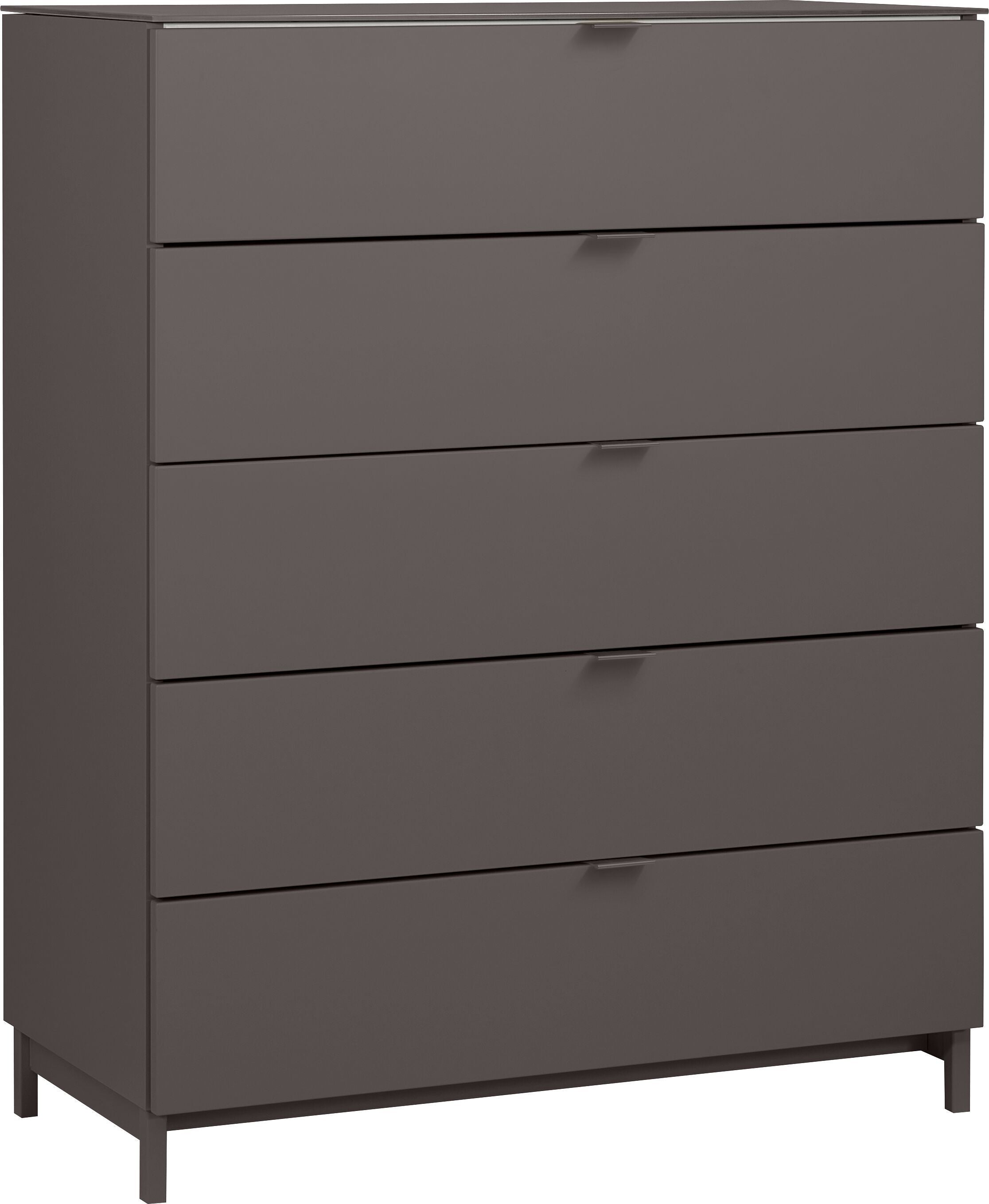 TILL Kommode - Dunkelgrau / B: 84.0 cm x T: 41.0 cm x H: 106.0 cm