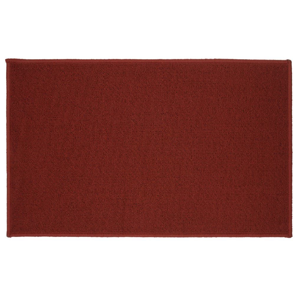 Tapis de cuisine rouge bordeaux