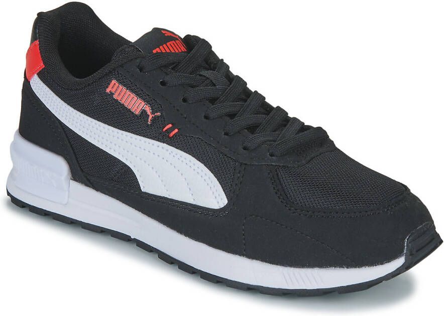 Puma Graviton sneakers zwart wit rood