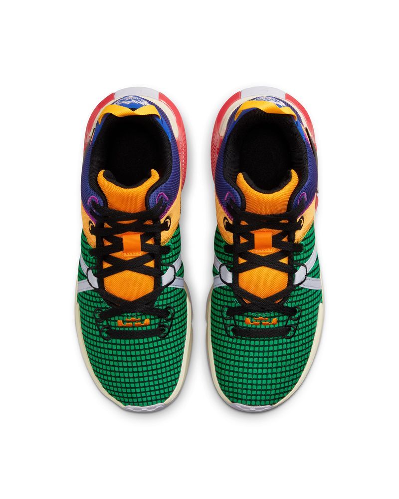 Chaussures de basket Nike Witness 7 Violet & Vert pour homme