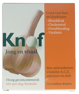 Knoflookdragees Anti Oxidanten 100ST