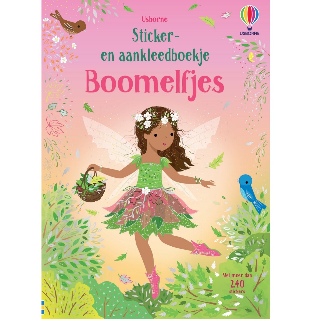 Uitg. usborne aankleedboekje boomelfjes