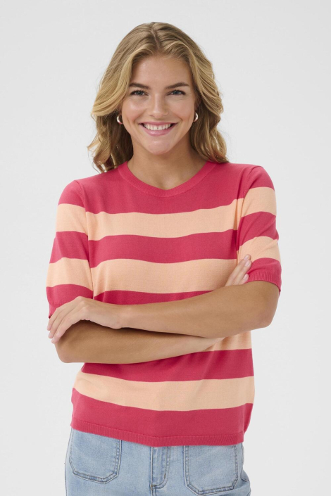 Kaffe roze dames t-shirt