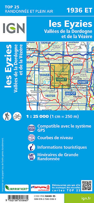 IGN - TOP25 1936ET LES EYZIES IGN