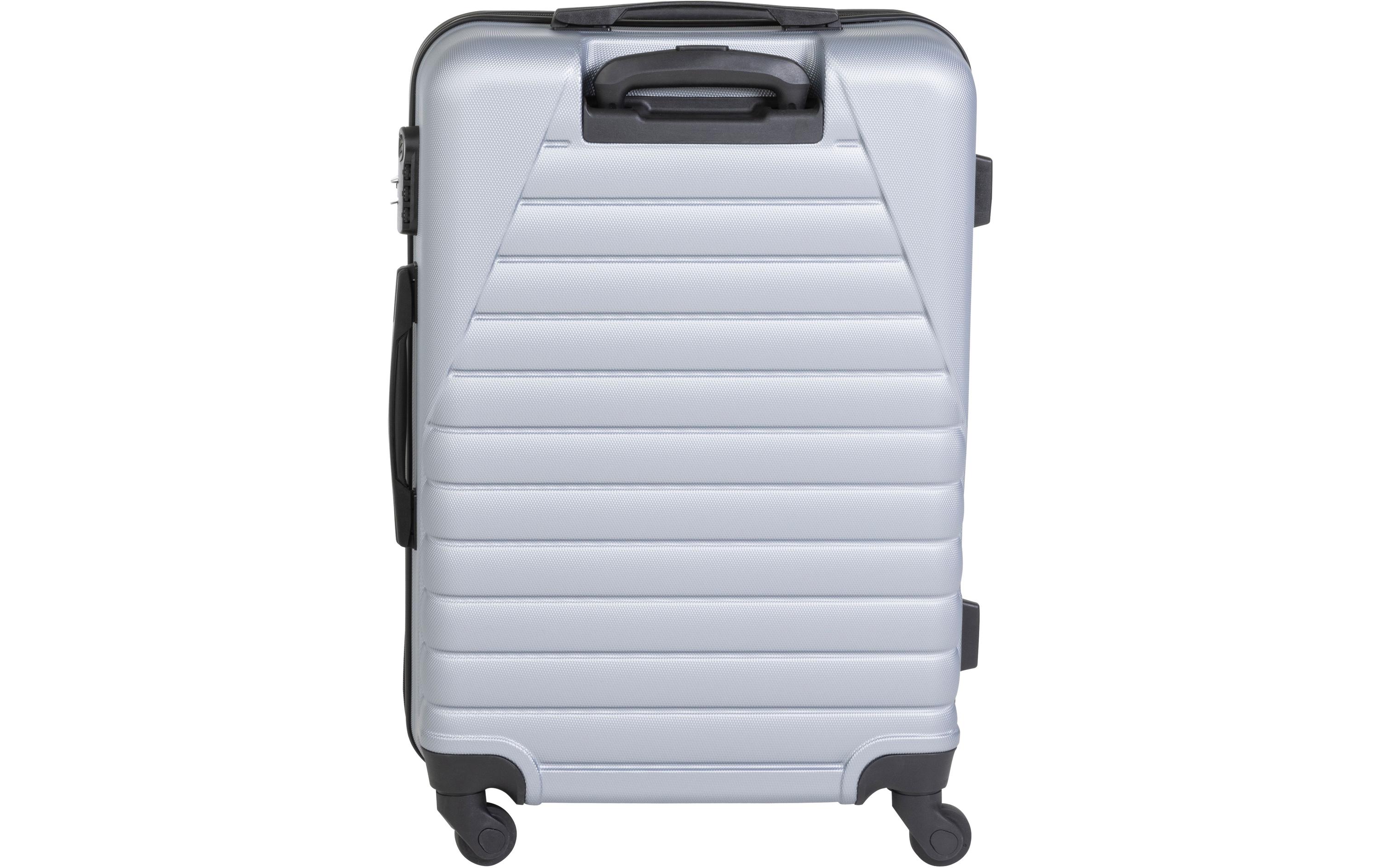 Reisekofferset World Superb 2-teilig, Silbergrau<br>Zwei Trolleys unterschiedlicher Grösse