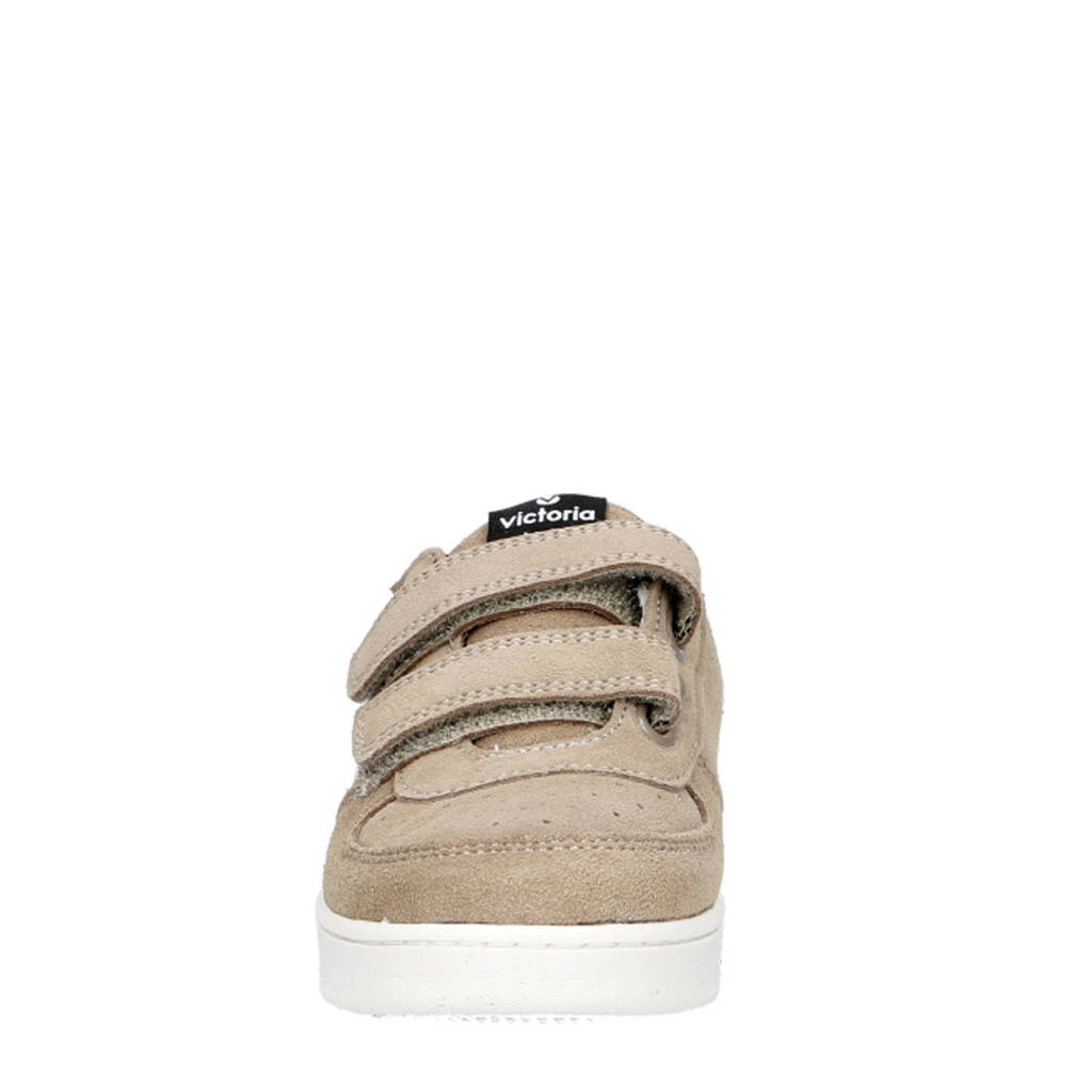 Victoria suède sneakers taupe