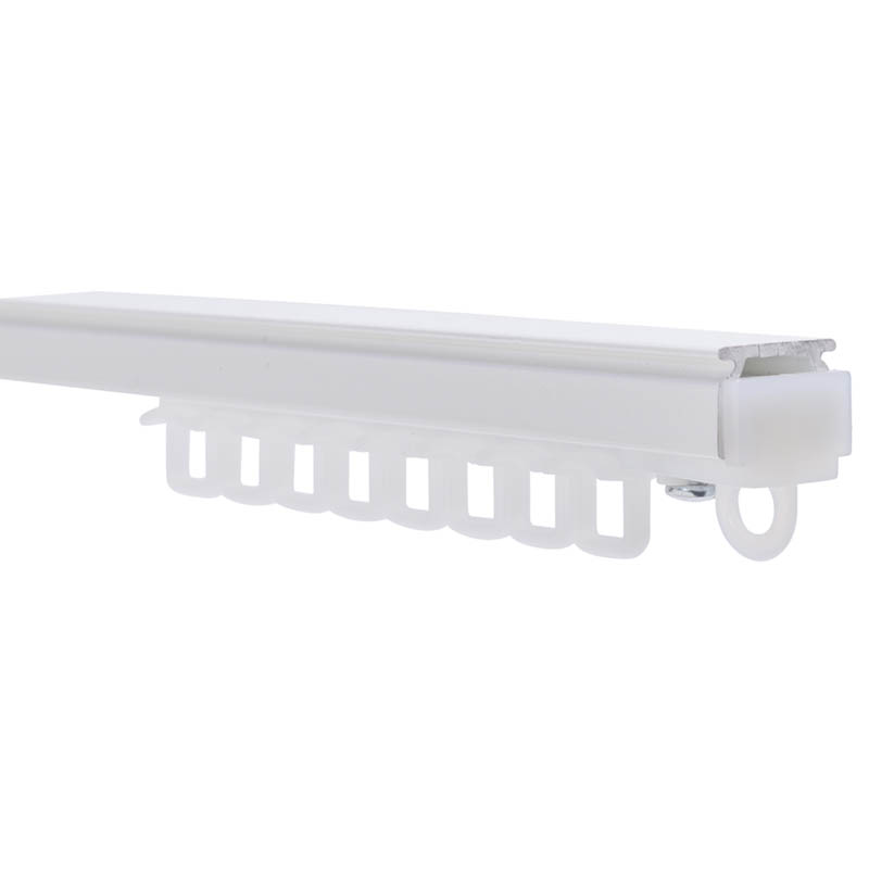 Takskinne 125 cm hvit