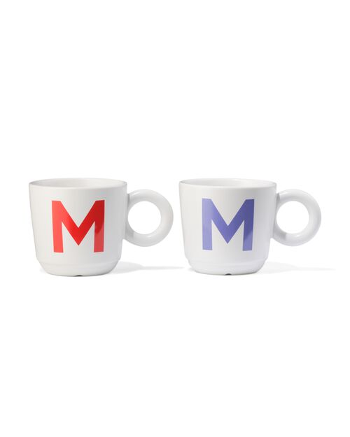 mug 280ml lettre M