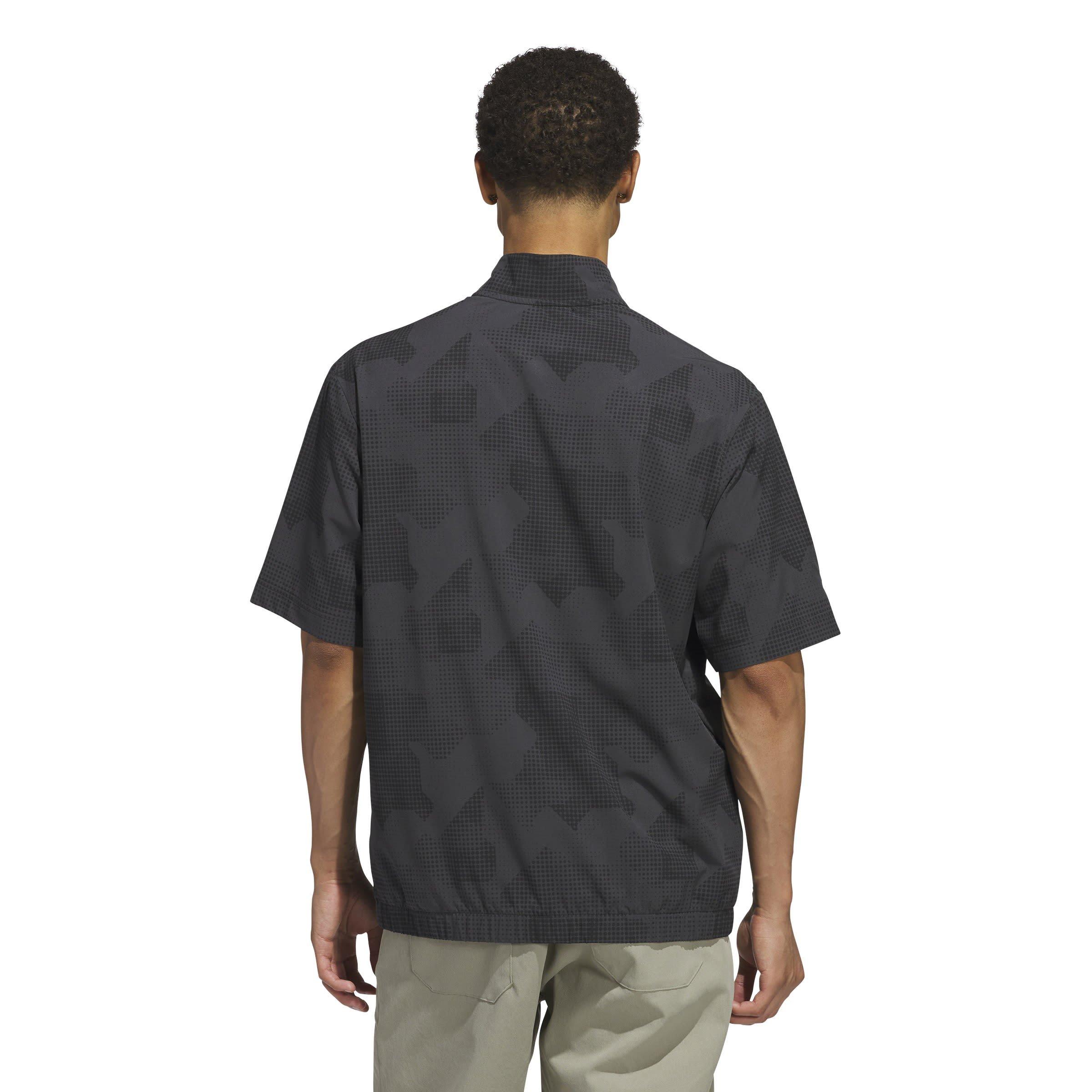 adidas Go to DWR Short Sleeve Half Zip Pullover Mens