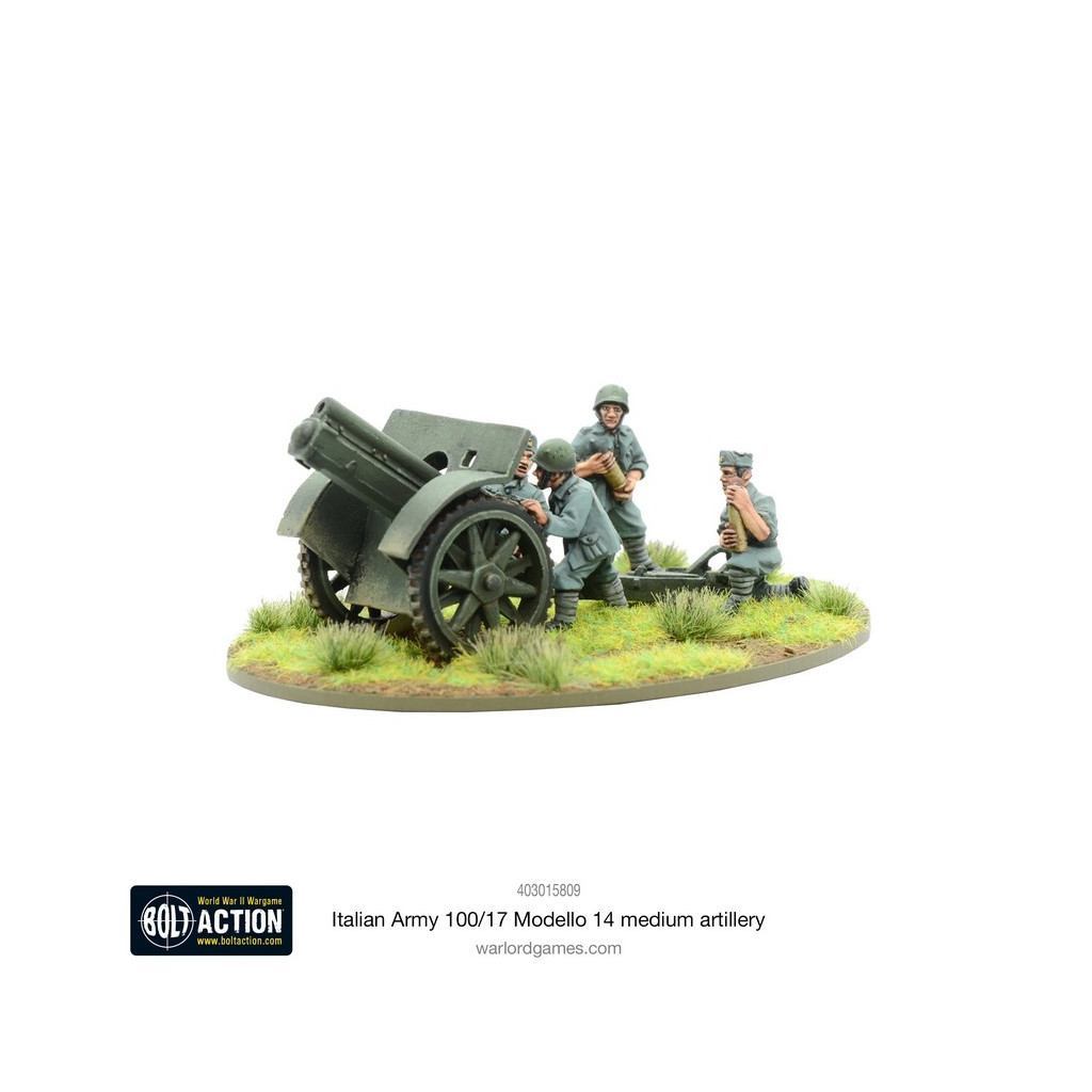 Bolt Action - Italian Army 100/17 Modello 14 medium artillery