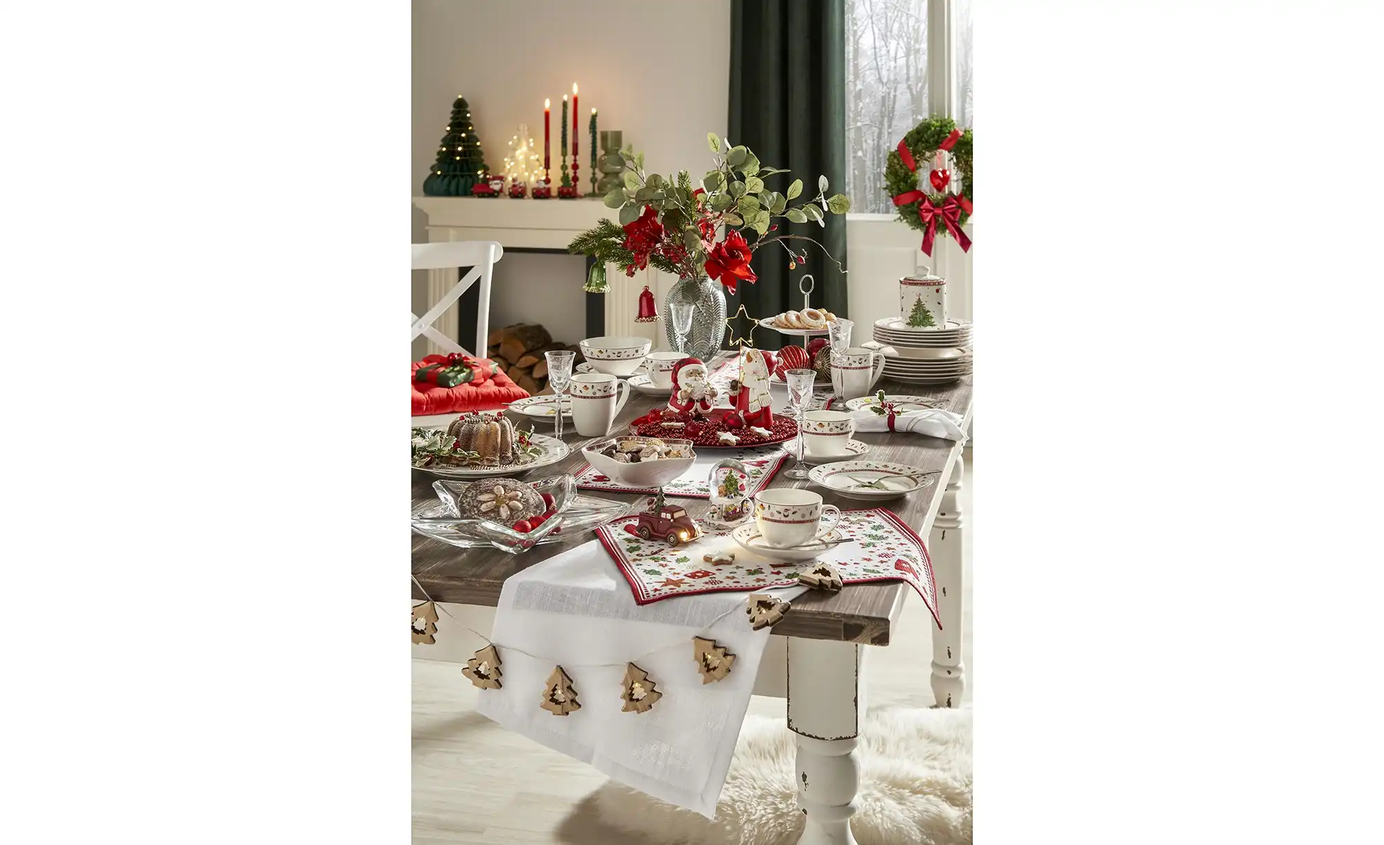Peill+Putzler Weihnachts-Tafelservice  Santa
