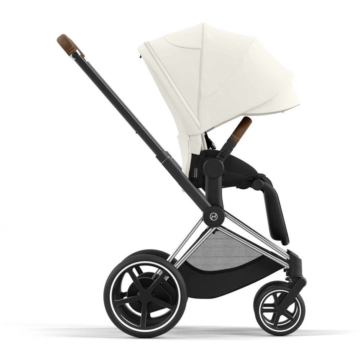 CYBEXCYBEX   ePriam 2.0 Chrome Brown Kombikinderwagen off white light beige