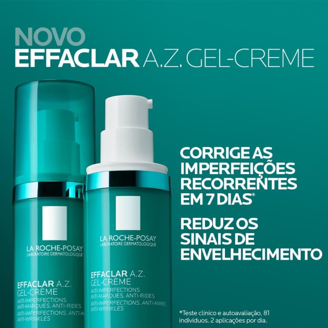 LA ROCHE POSAY  Effaclar A.Z. - Gel-Creme com Ácido Azelaico - 40ml