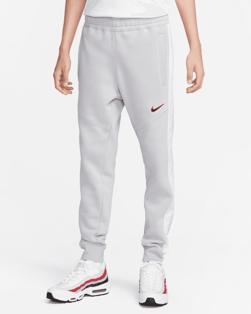 Bas de jogging Nike Sportswear Gris & Blanc pour homme