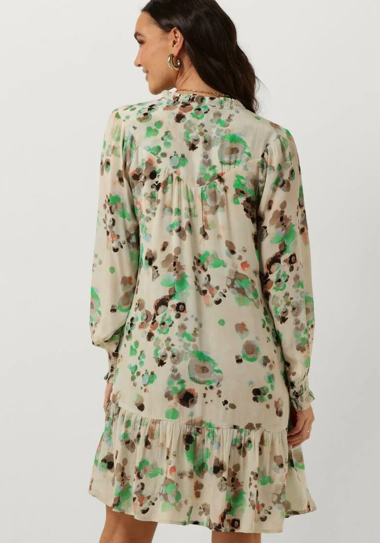 MOLIIN beige moliin mini jurk sienna
