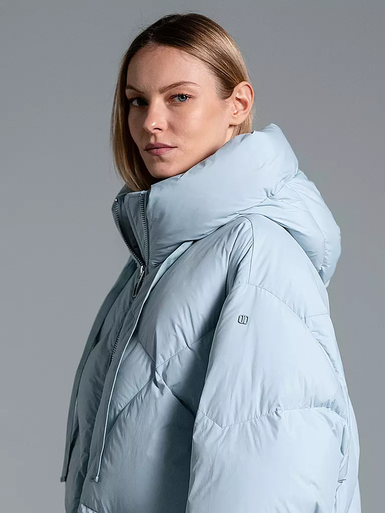 DUNO Daunenjacke PEGGIE hellblau