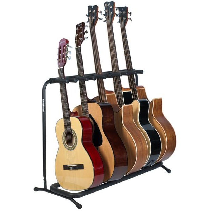 RockStand RS 20871 B2 Multi Stand voor 5 akoestische gitaren