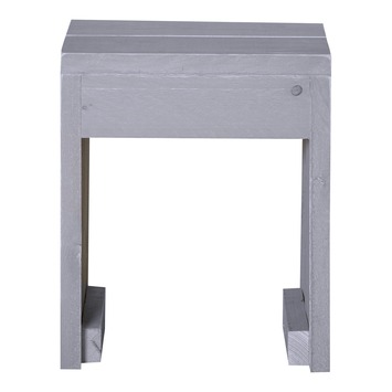 Barkruk Rixt grijs steigerhout