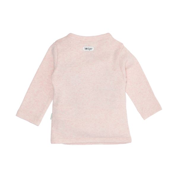 Lodger Melange Overslag Shirt - Tan