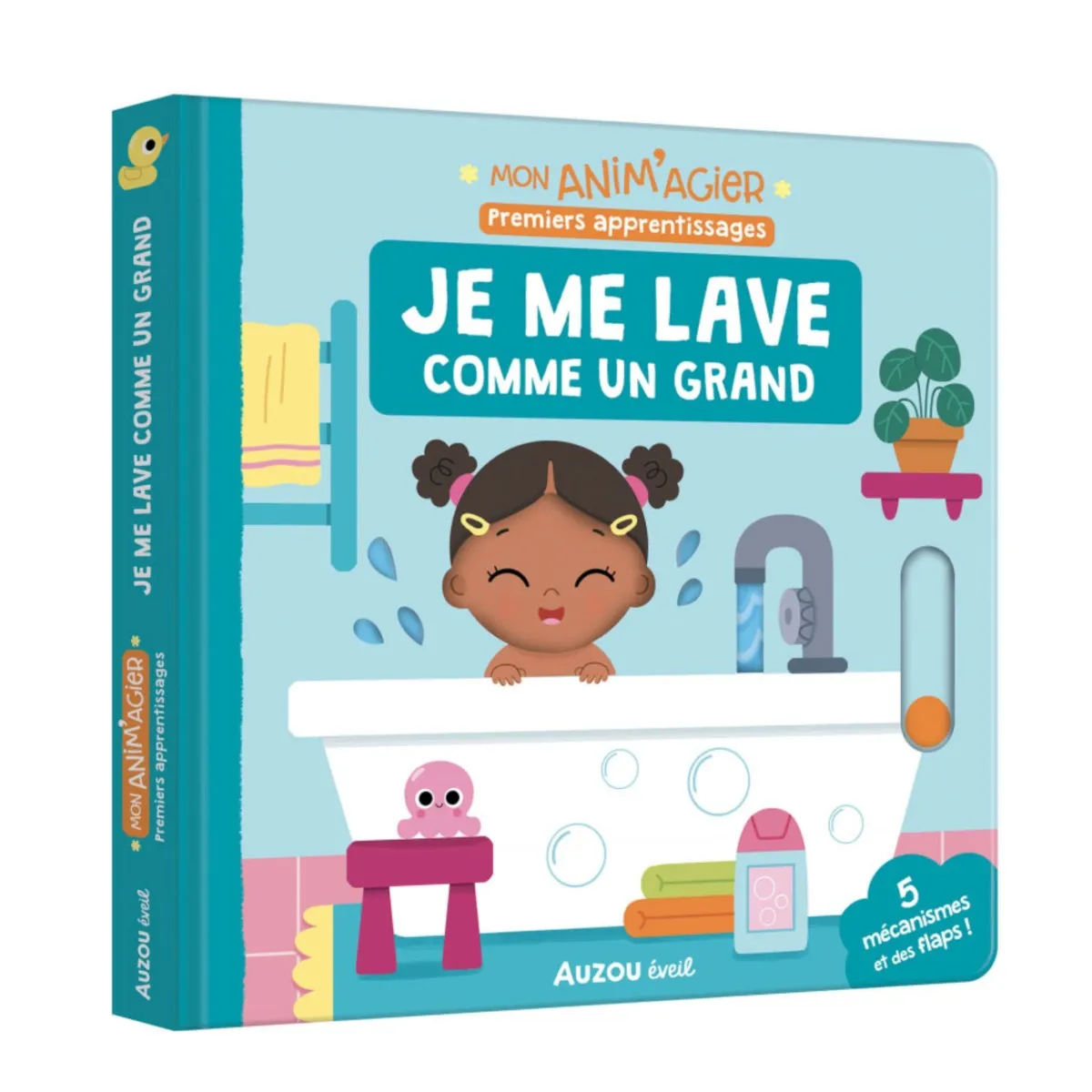 Auzou Mon anim'agier - Je Me lave comme un Grand