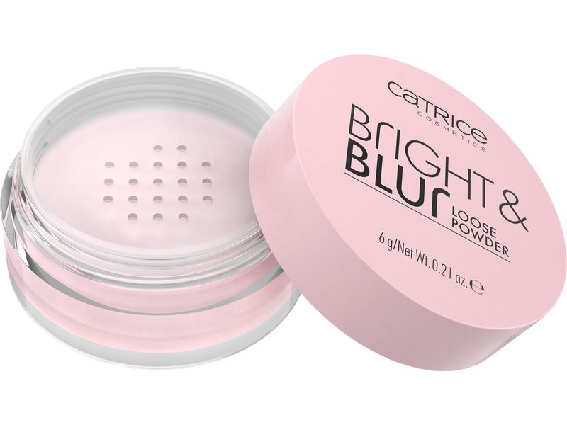 Catrice Puder Bright and Blur Loose 010 Soft Pink Loser Puder mit Weichzeichner-Effekt in einem rosafarbenen Ton