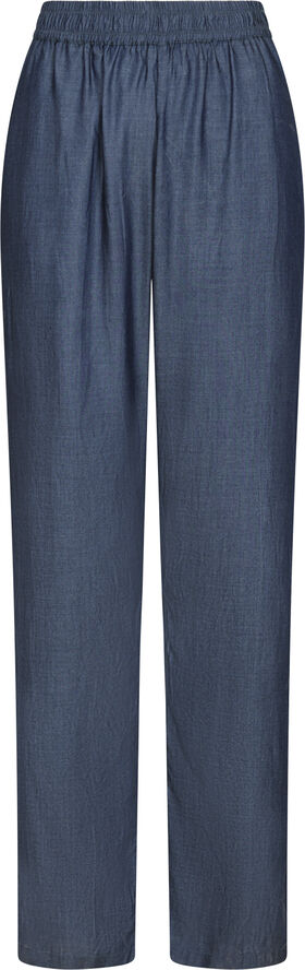 Neo Noir Astra Chambray Pants Dark navy