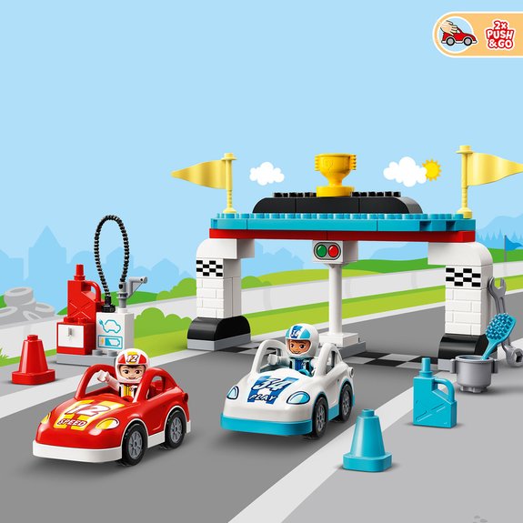 Les voitures de course LEGO Duplo 10947