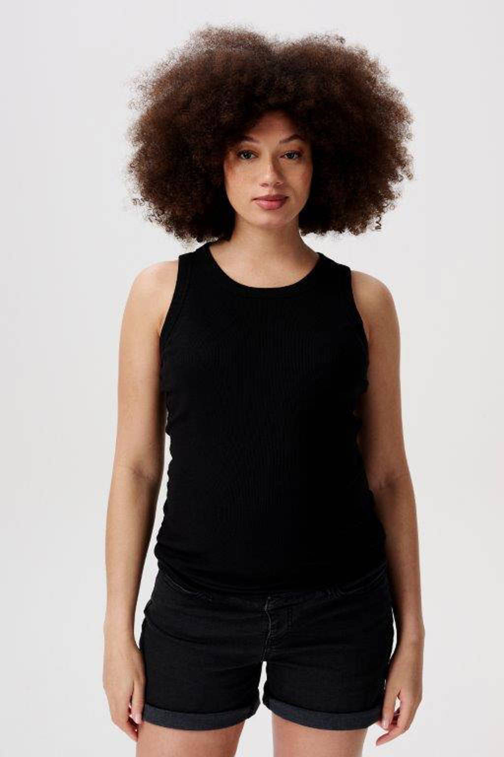 Noppies regular fit short Jamie black denim