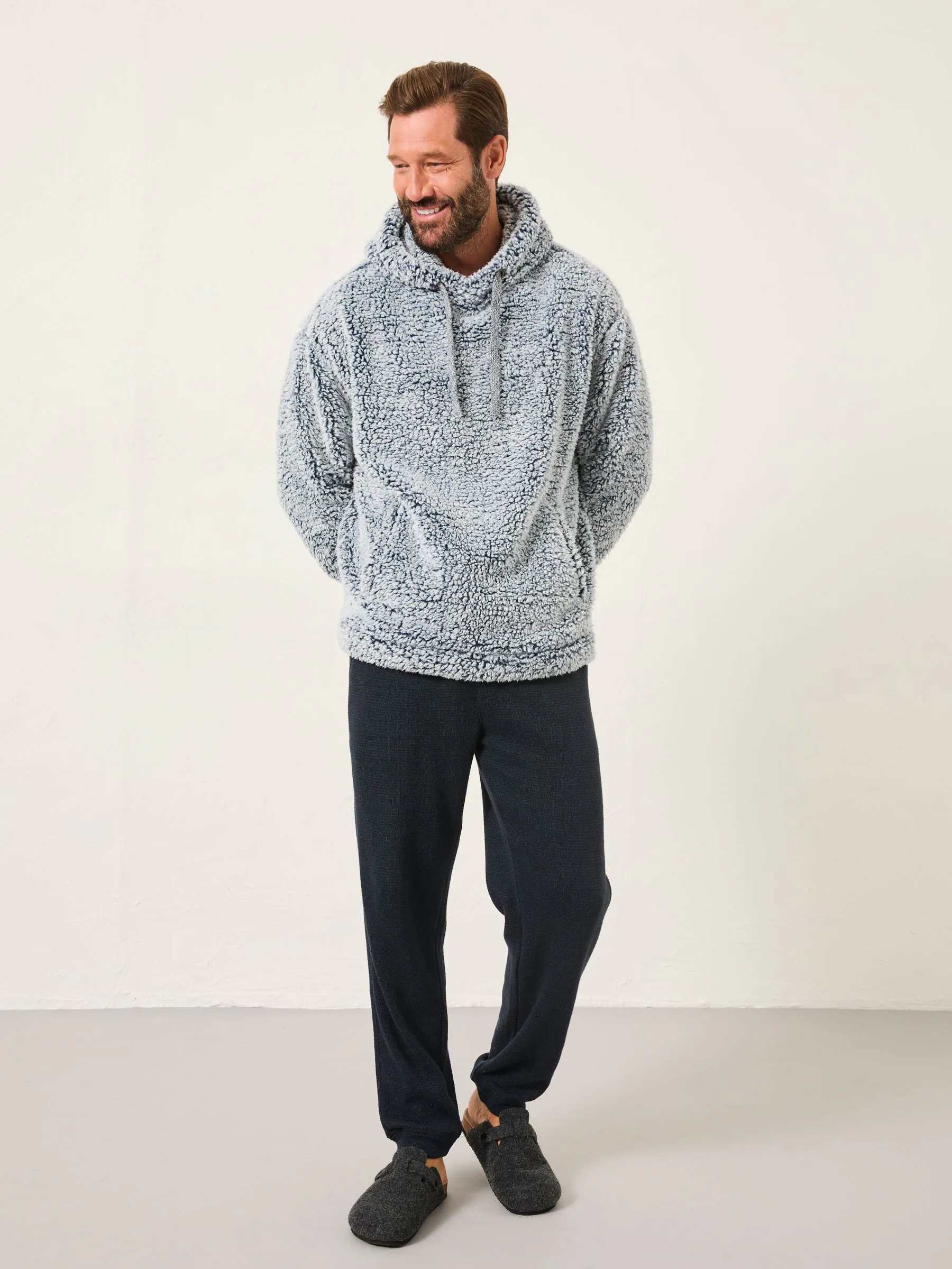 Marineblauw - FatFace Sofa Snuggle Hoodie