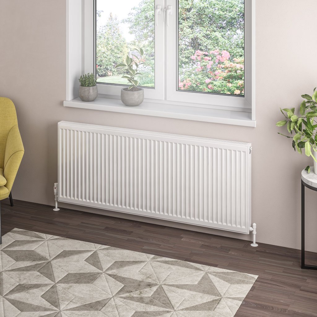 Eastbrook Type 21 paneelradiator 150x60cm 2528W wit glans
