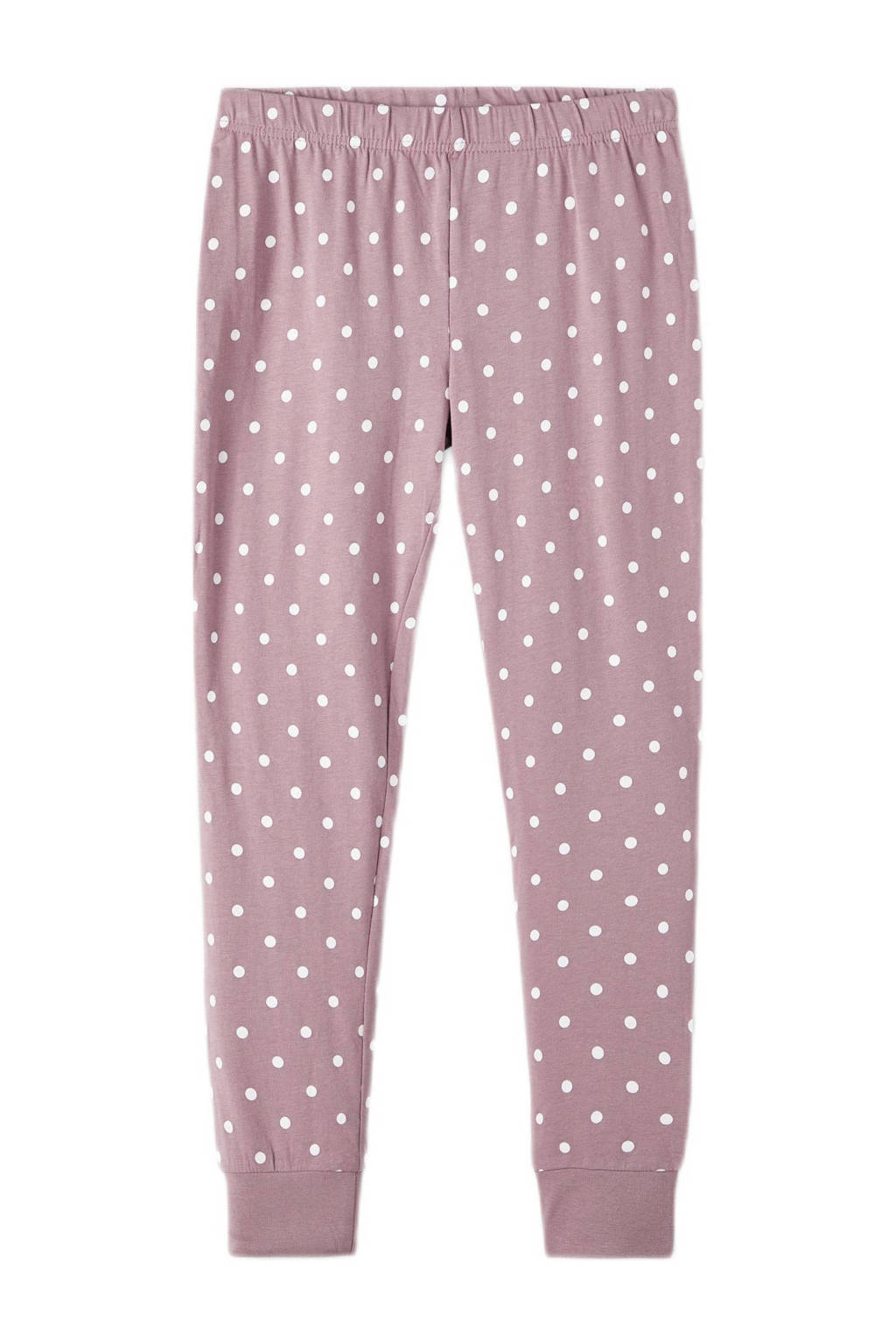 NAME IT pyjama - set van 2 all over print roze/lila