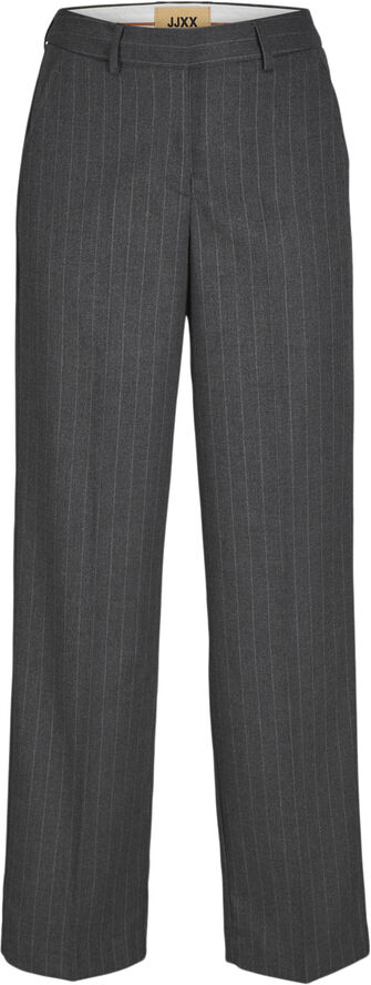 JJXX JXMARY BRUSHED HW PANT TLR SN Dark grey melange/light grey