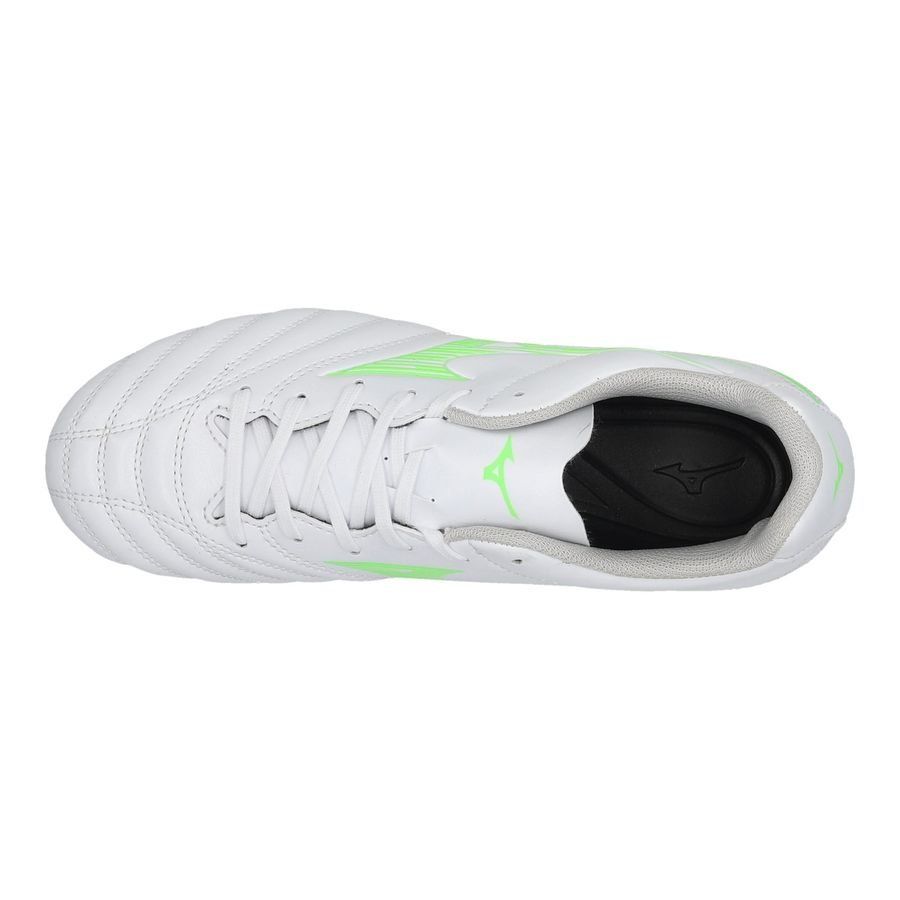 Mizuno Monarcida Neo lll Select FG/AG Frontier - Blanc/Vert Néon Enfant