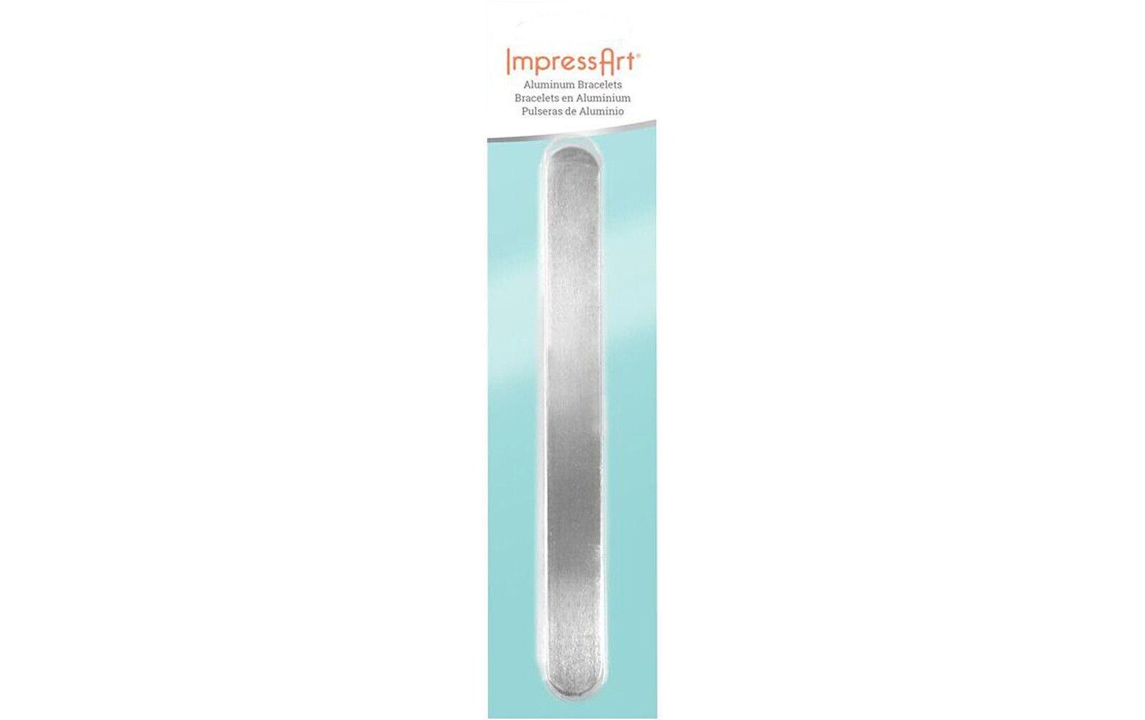 Metall-Bänder 15 cm 7 StückImpress Art Armband Metall zum Gravieren