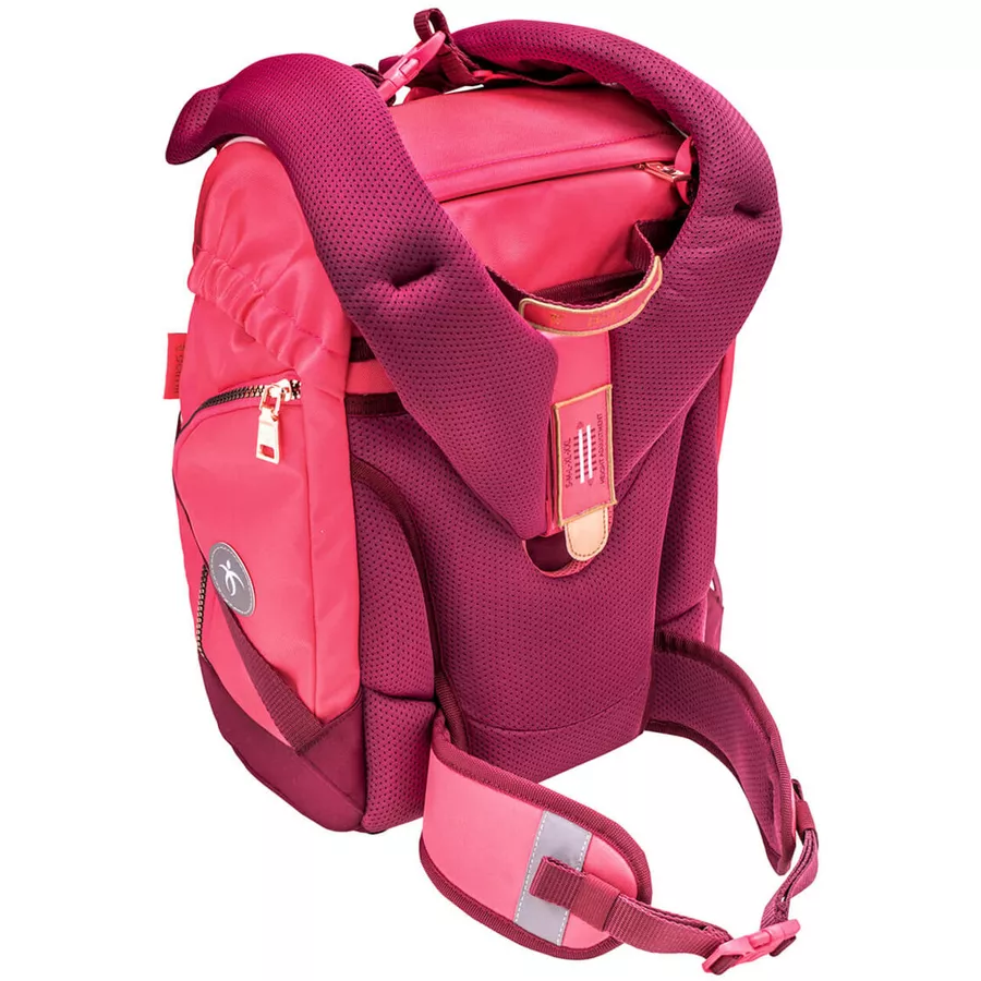 Belmil Schulranzen Premium Comfy Plus Set 5-teilig Coral